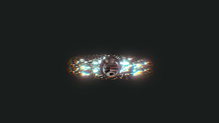 White Hole, 3D model preview